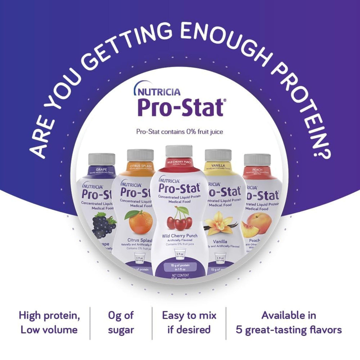 Pro-Stat Concentrated Liquid Protein Medical Food, Vanilla, 1 oz - 78400-Single - LL Medico