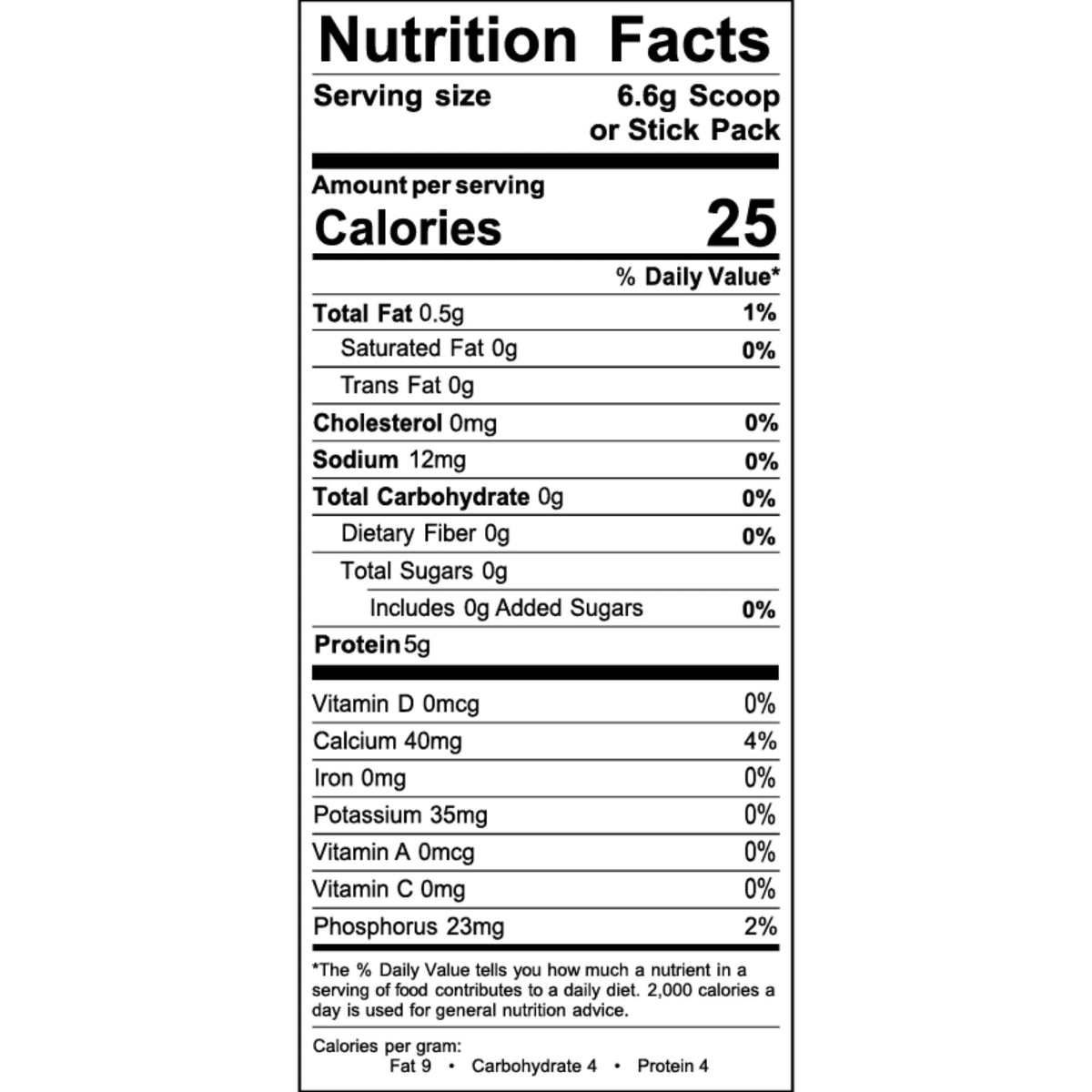 ProCel Whey Protein Supplement Powder, Unflavored, 6.6 Gram Packet - GH-79-Single - LL Medico