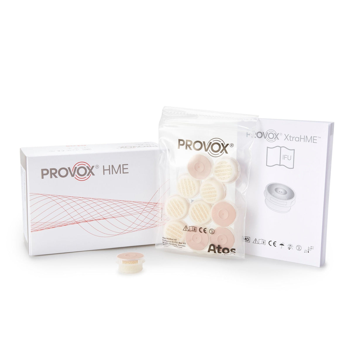 Provox XtraFlow Heat and Moisture Exchanger, 30 Count - 7291-Single - LL Medico