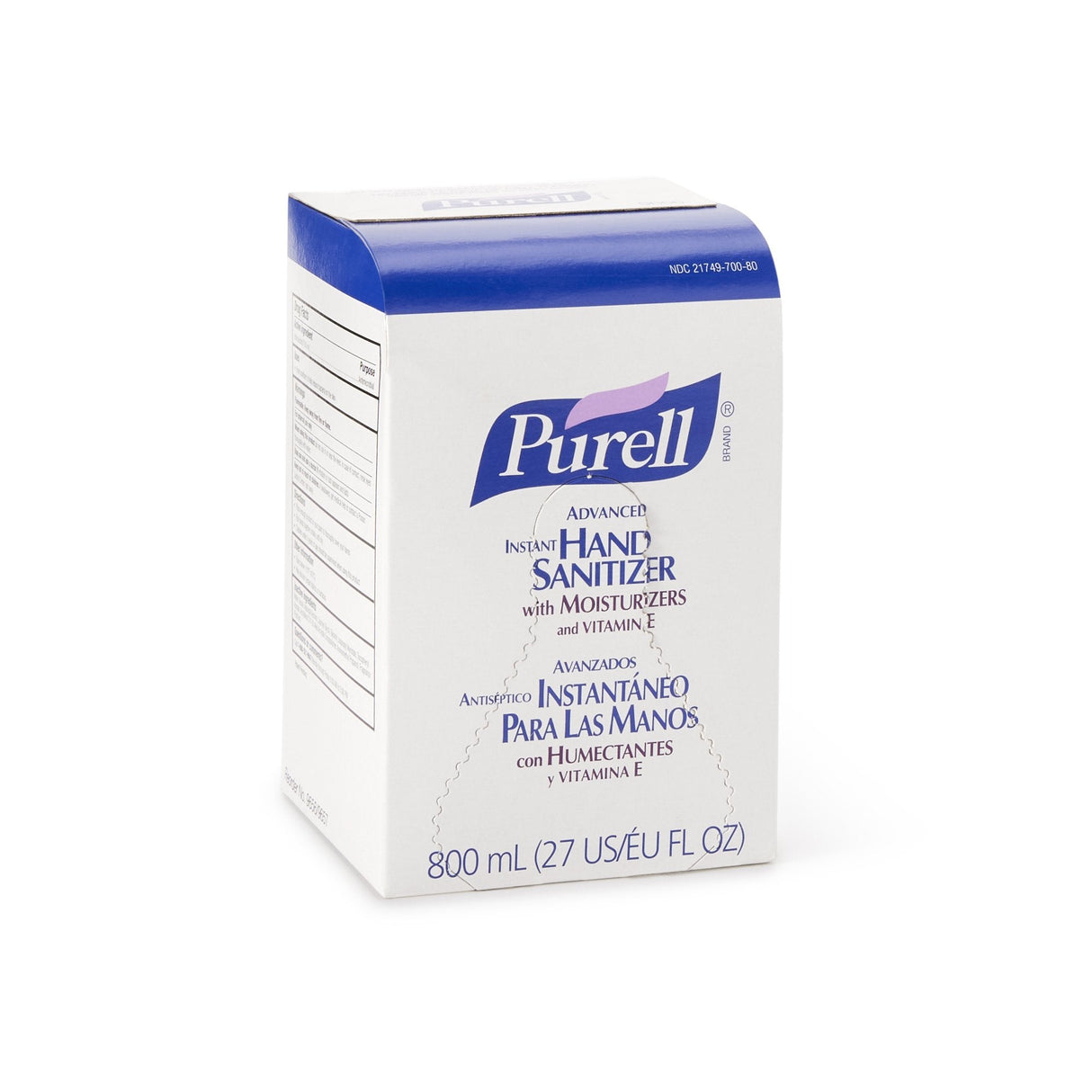 Purell Advanced Hand Sanitizer 800 mL Ethyl Alcohol - 9657-12-Single - LL Medico