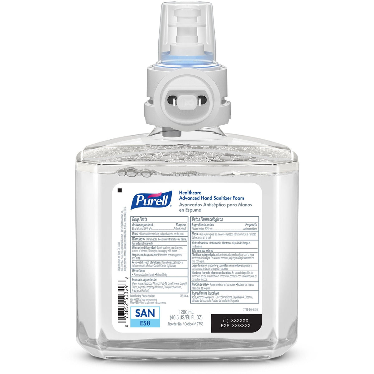Purell Healthcare Advanced Hand Sanitizer Foam, 1200 mL, Case of 2 - 7753-02-Case - LL Medico
