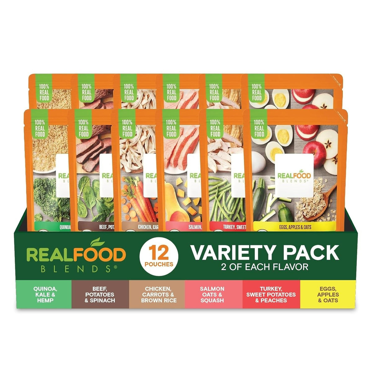 Real Food Blends Tube Feeding Formula, Eggs, Apples & Oats, 9.4 oz - 176989-Single - LL Medico
