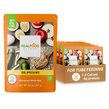 Real Food Blends Tube Feeding Formula, Eggs, Apples & Oats, 9.4 oz - 176989-Single - LL Medico