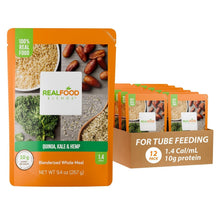 Real Food Blends Tube Feeding Formula, Quinoa, Kale & Hemp, 9.4 oz - 176992-Single - LL Medico