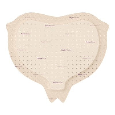 Mepilex Border Sacrum Foam Dressing, 22 x 25 Centimeter