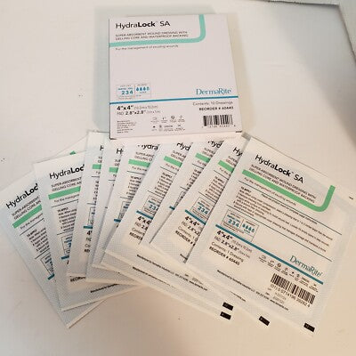 HydraLock Super Absorbent Dressing, 4 x 4 Inch