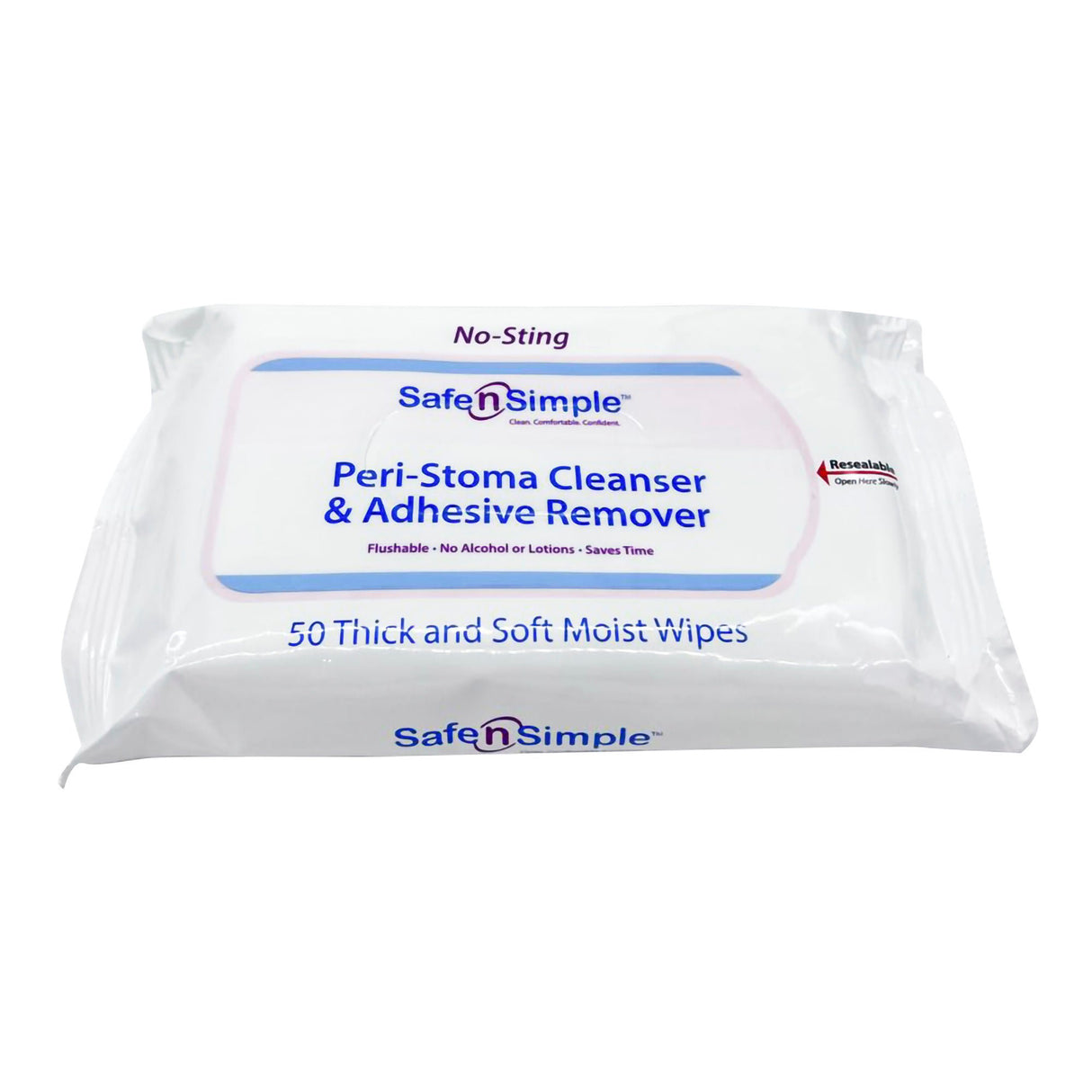 Safe n Simple Adhesive Remover Wipes