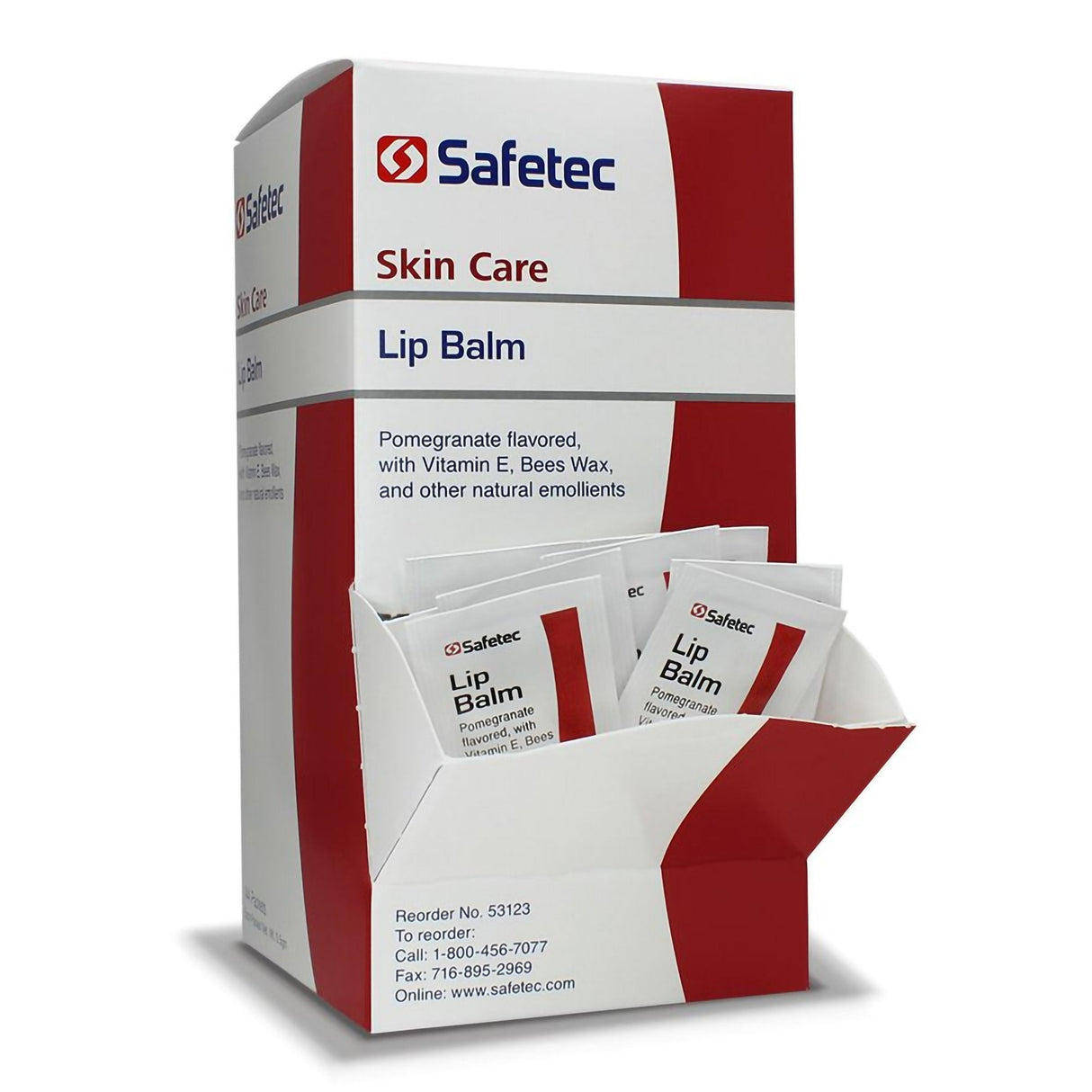 Safetec Lip Balm - 53123-Single - LL Medico