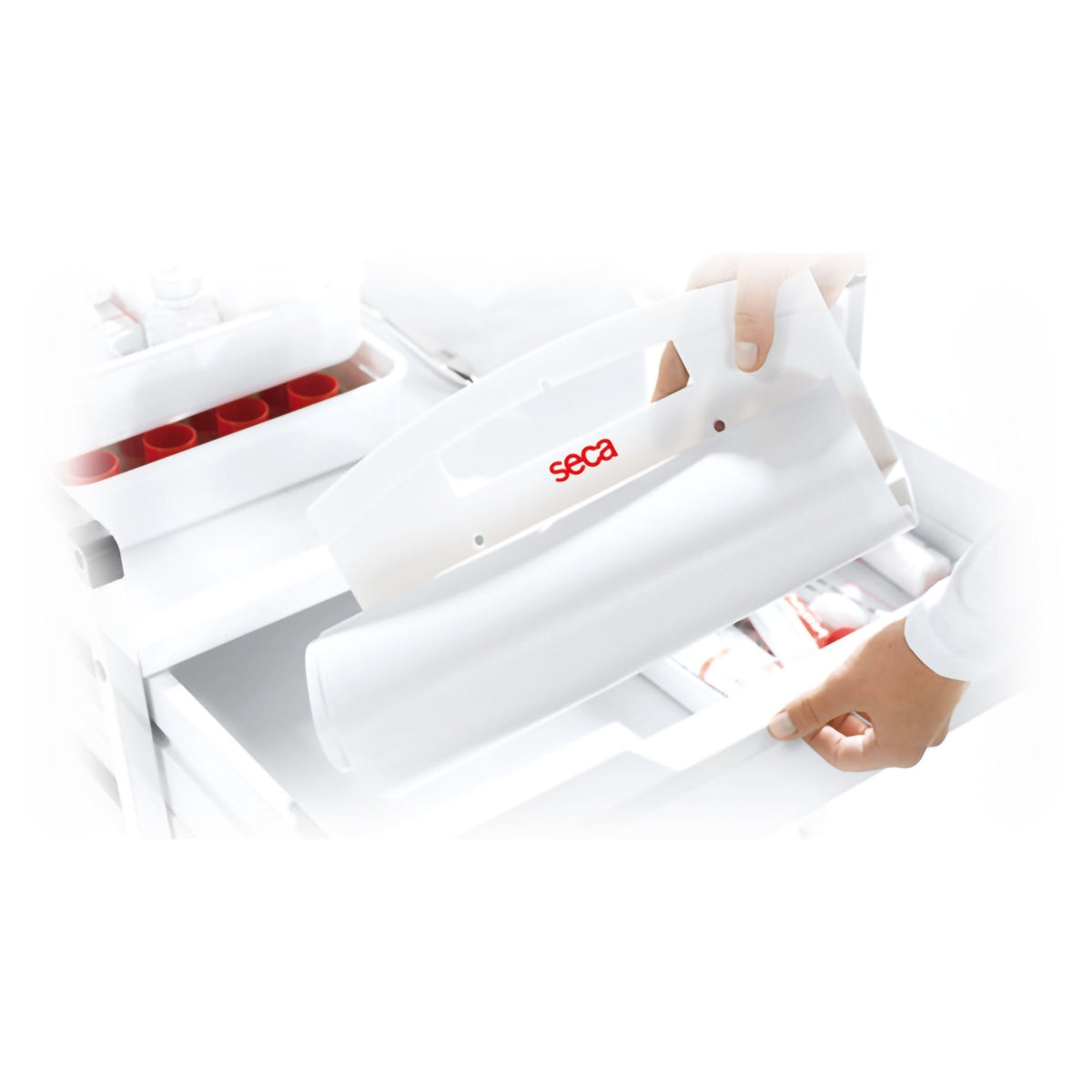 seca 210 Infant Measuring Mat, Plastic, Mobile, Folded - 2101821004-Single - LL Medico