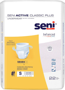 Seni Active Classic Plus Absorbent Underwear - SSM22AC2-Pack - LL Medico