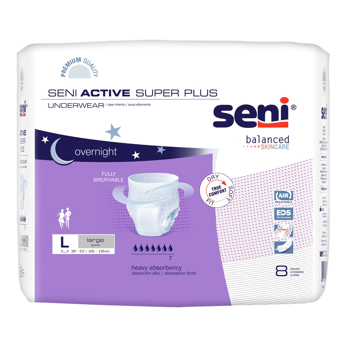 Seni Active Super Plus Absorbent Underwear - SLA18AP1-Sample - LL Medico