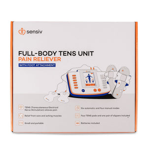 Sensiv Full-Body TENS Unit with Foot Attachment - SENTENSF-Single - LL Medico