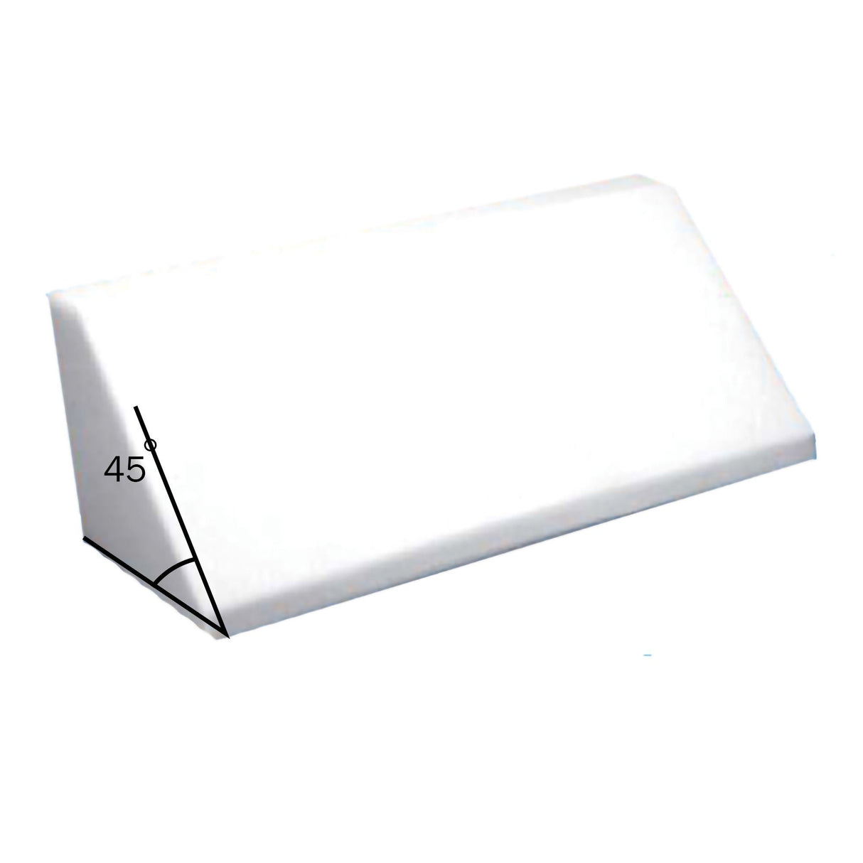 Span America Economy Positioning Wedge Foam, 10.5" x 21" x 8" - 50630-307-Single - LL Medico