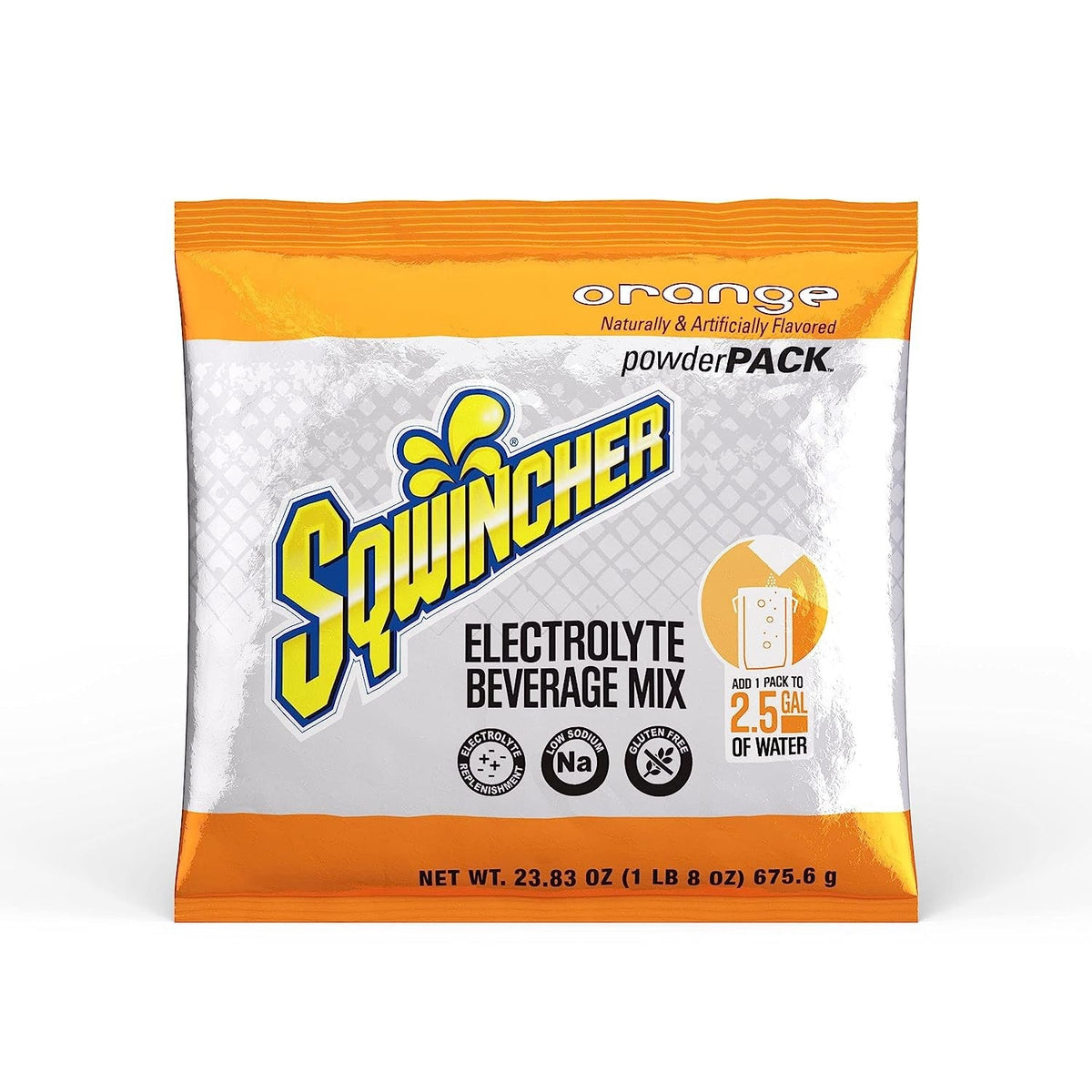 Sqwincher Powder Pack Oral Electrolyte Solution, Orange, 9.53 oz - 159016004-Box - LL Medico