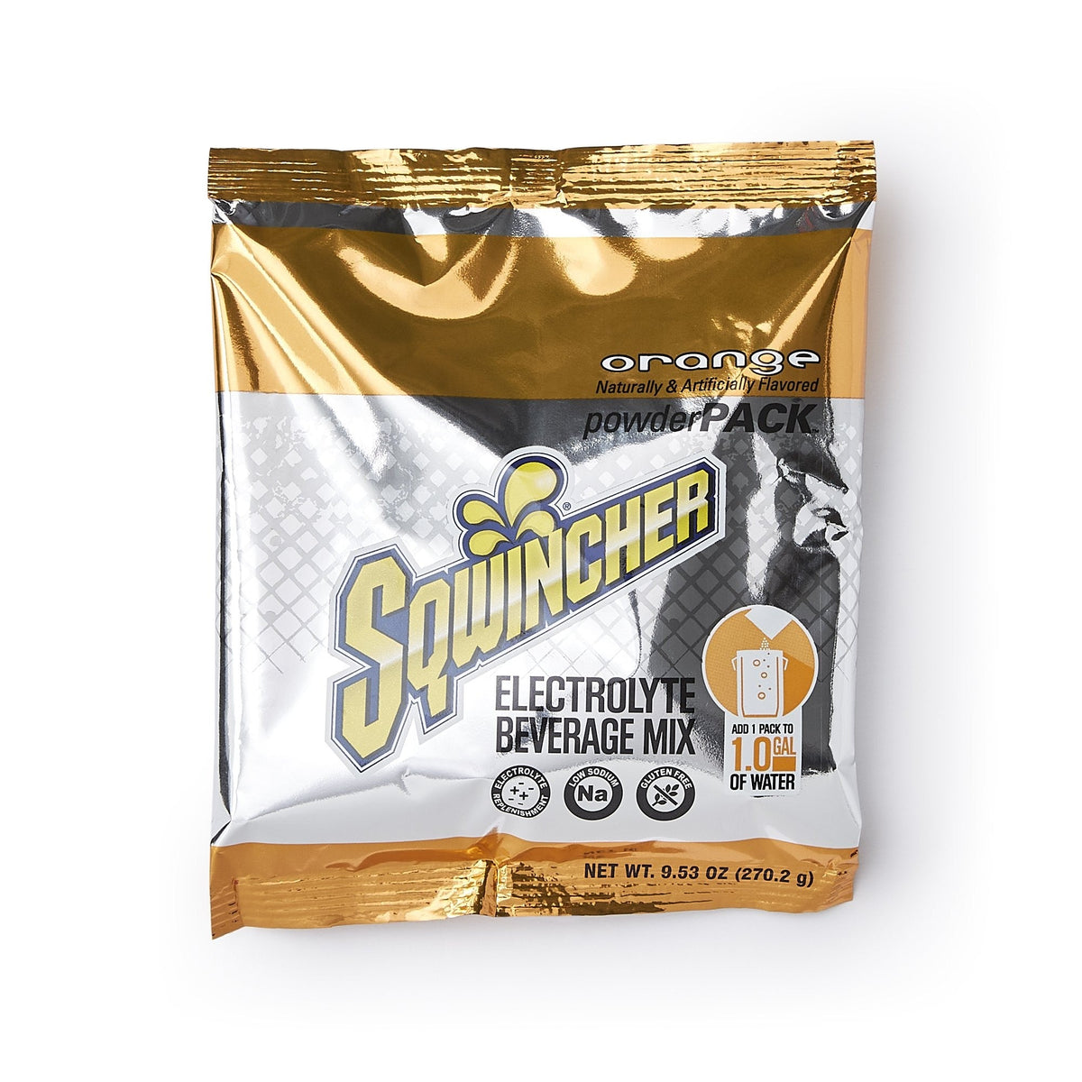 Sqwincher Powder Pack Oral Electrolyte Solution, Orange, 9.53 oz - 159016004-Box - LL Medico