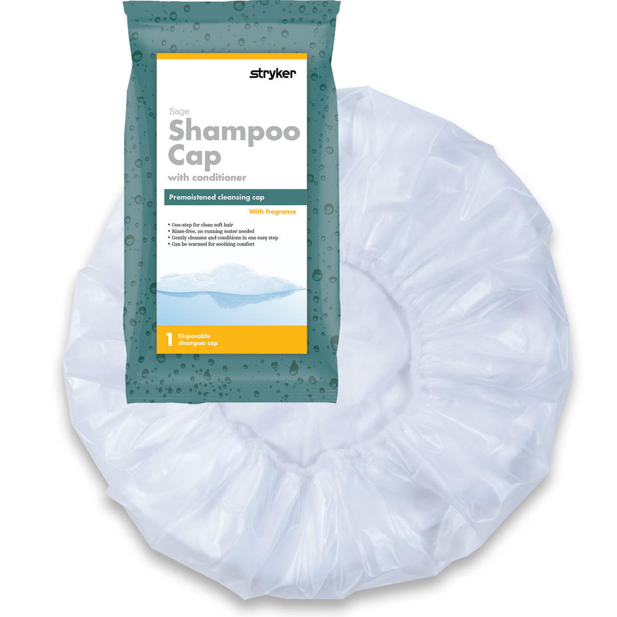 Stryker Sage Rinse - Free Shampoo Cap - 7909-Each - LL Medico