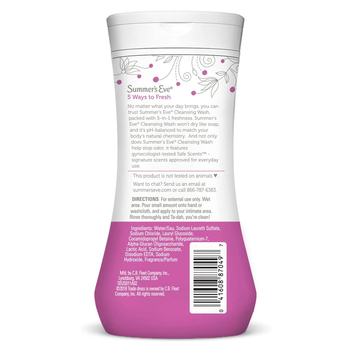 Summer's Eve Feminine Wash - 04160887049-Single - LL Medico