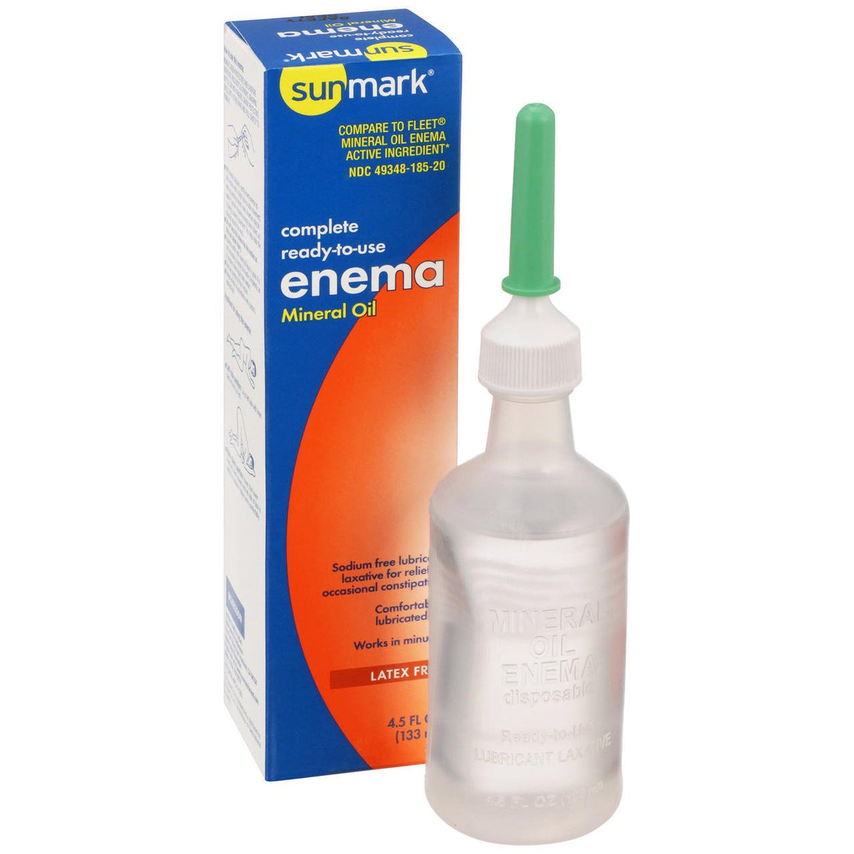 Sunmark 100% Mineral Oil Enema - 49348018520 - LL Medico