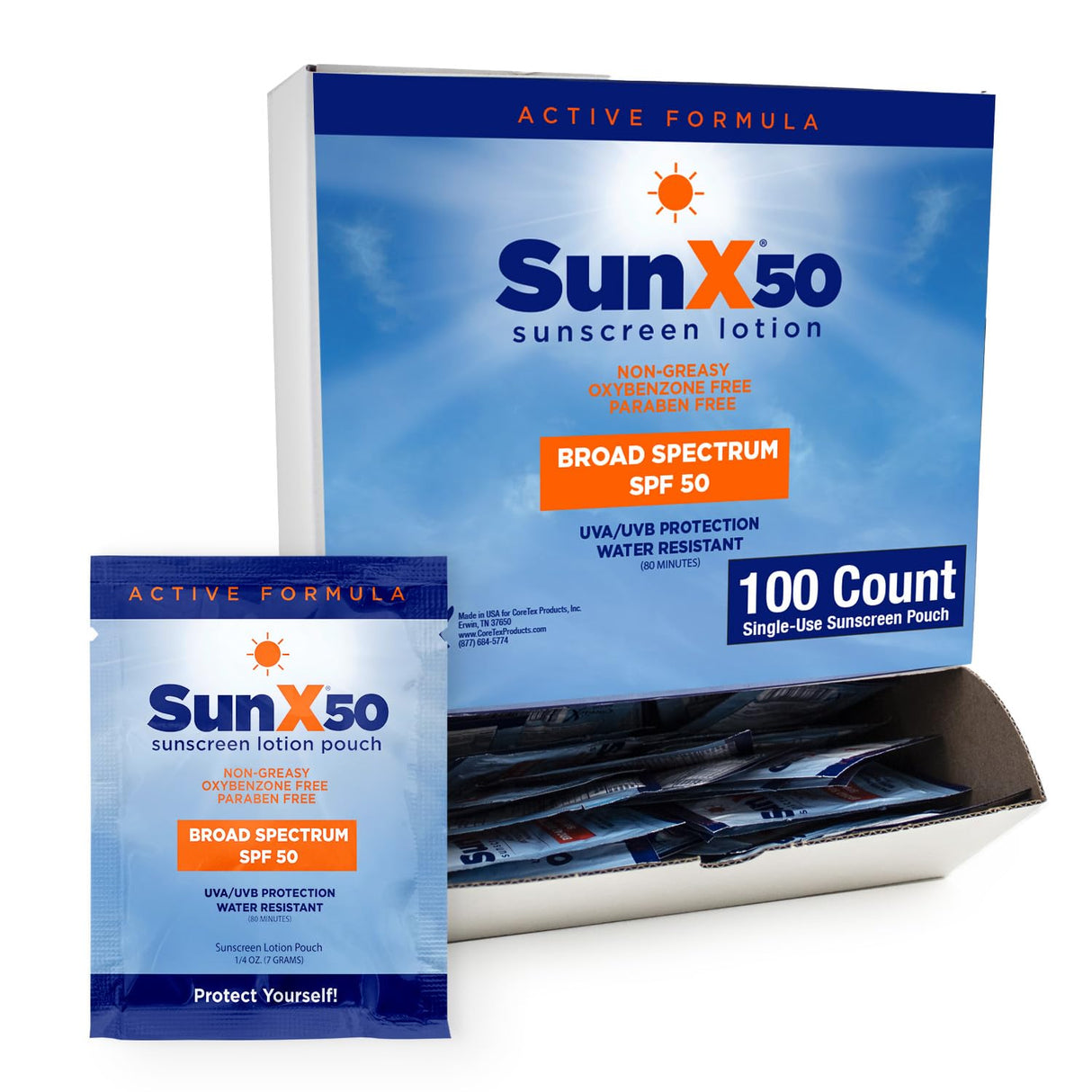 SunX50 Sunscreen - 61671-Single - LL Medico