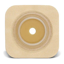Sur-Fit Natura Durahesive Skin Barrier, Flat, Extended Wear, Trim to Fit 7/8-2½" Opening, 70mm Flange, 5" x 5" - 413163-Single - LL Medico