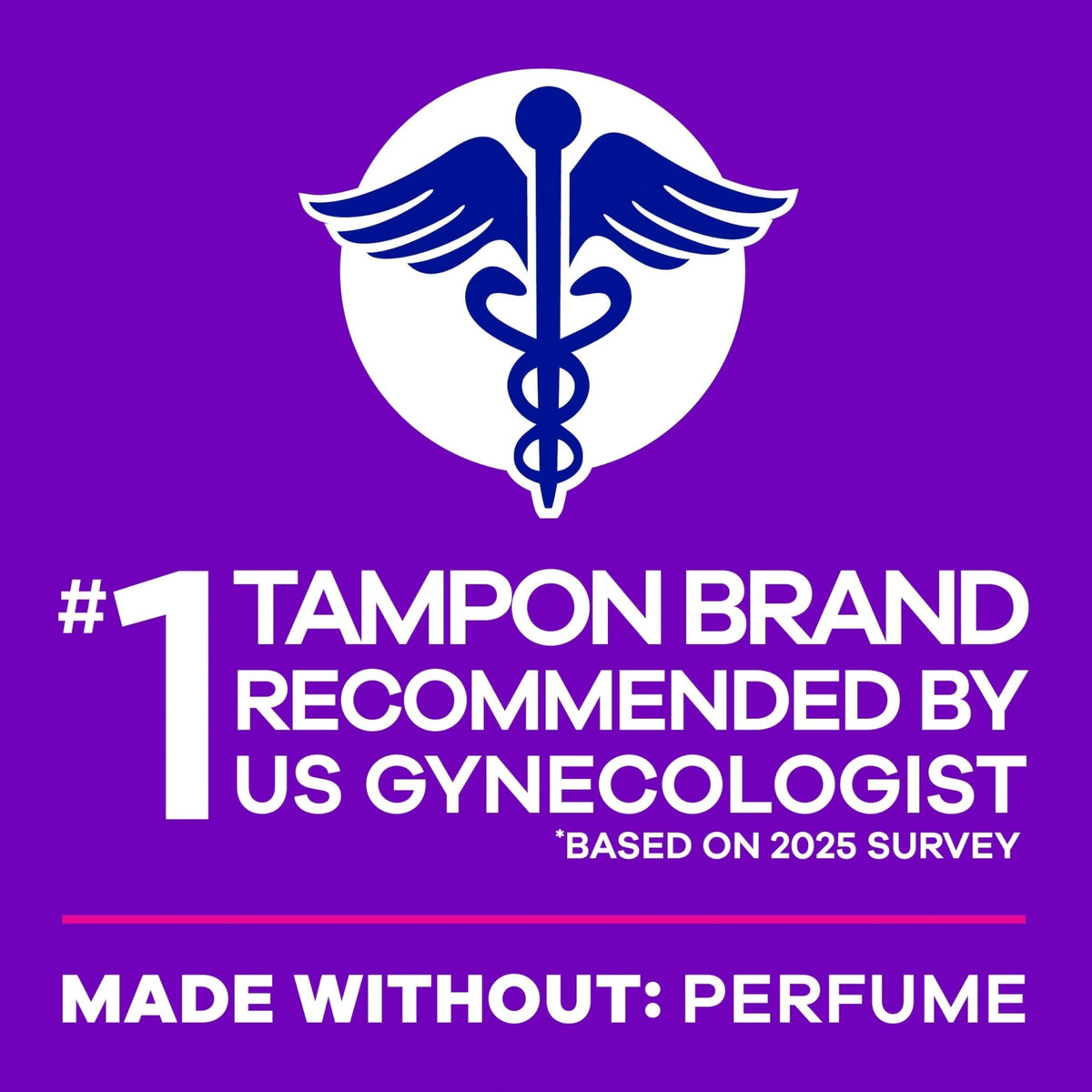 Tampax Radiant Tampons, Regular Absorbency, Unscented, Plastic Applicator, 84 Count - 07301071306-Box - LL Medico