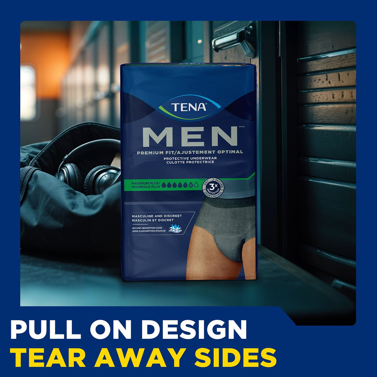 TENA Men Maximum Plus Protective Underwear - 81920-Pack - LL Medico