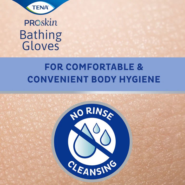 TENA ProSkin Bathing Glove - 54366-Pack - LL Medico