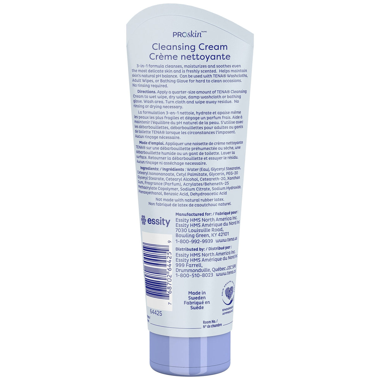 TENA ProSkin Cleansing Cream - 64425-Single - LL Medico