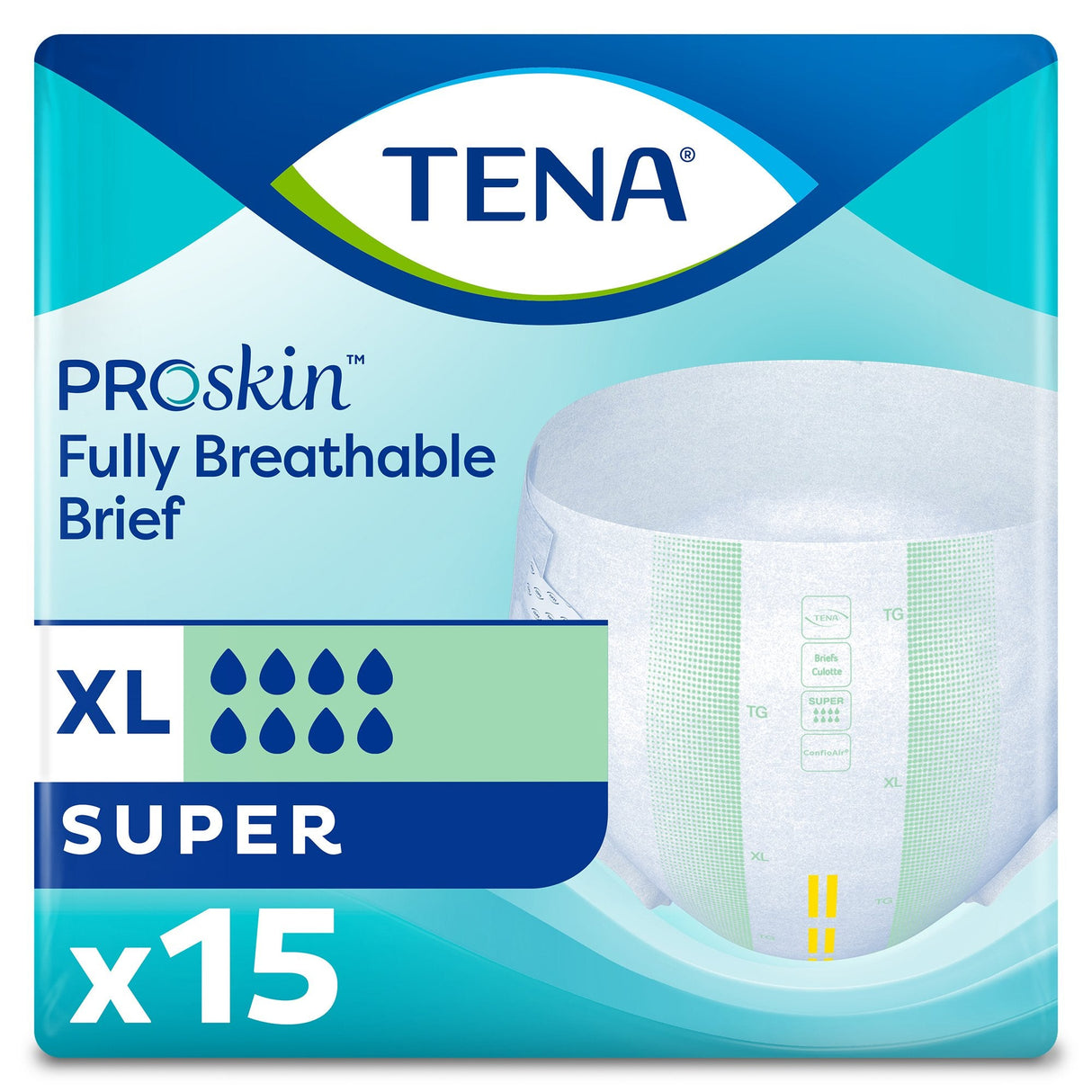 TENA ProSkin Super Adult Briefs - 68011-Pack - LL Medico