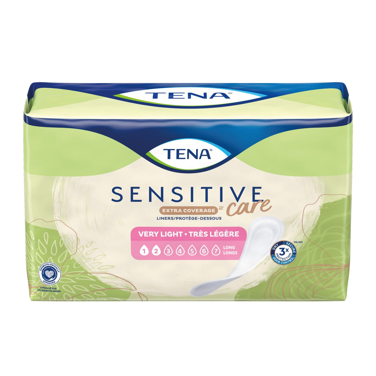 TENA Sensitive Care Very Light Incontinence Liners - 54291-Pack - LL Medico