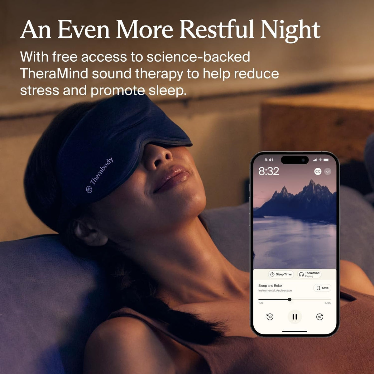Therabody Therapeutic Sleep Mask, Battery Operated - SM0004081-1A30-Single - LL Medico