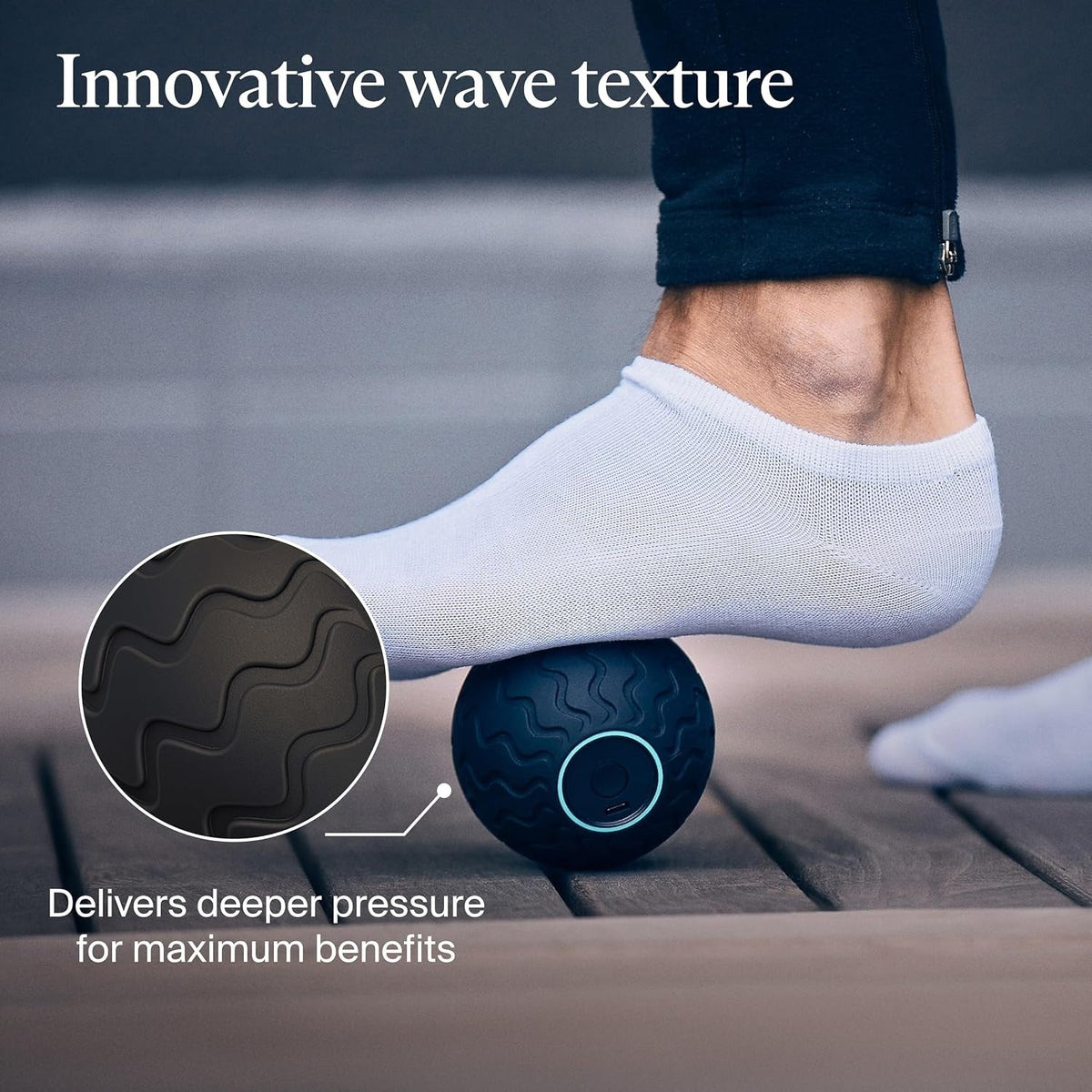 Therabody WaveSolo Vibrating Massage Ball, 3.4 - WAVESOLO-US-Single - LL Medico