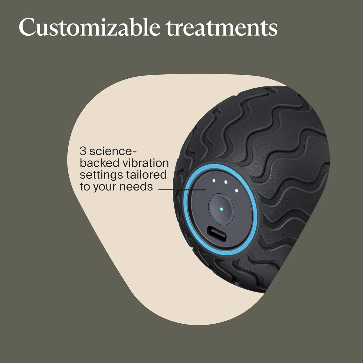 Therabody WaveSolo Vibrating Massage Ball, 3.4 - WAVESOLO-US-Single - LL Medico