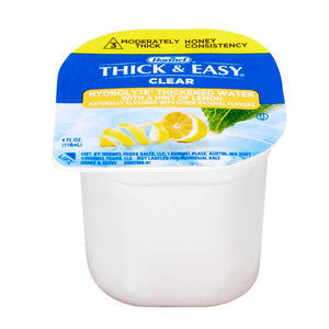 Thick-It Thick & Easy Hydrolyte Thickened Water, Lemon, IDDSI Level 3, 4 oz - 46056-Single - LL Medico