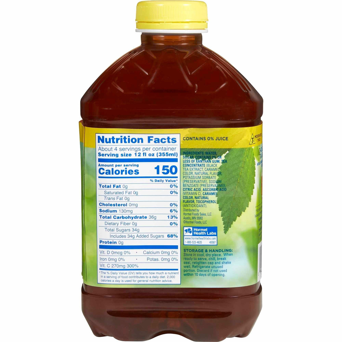 Thick-It Thick & Easy Thickened Beverage, Iced Tea, 46 oz - 45587-Single - LL Medico