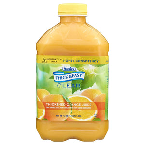 Thick-It Thick & Easy Thickened Beverage, Orange, 46 oz - 40123-Single - LL Medico