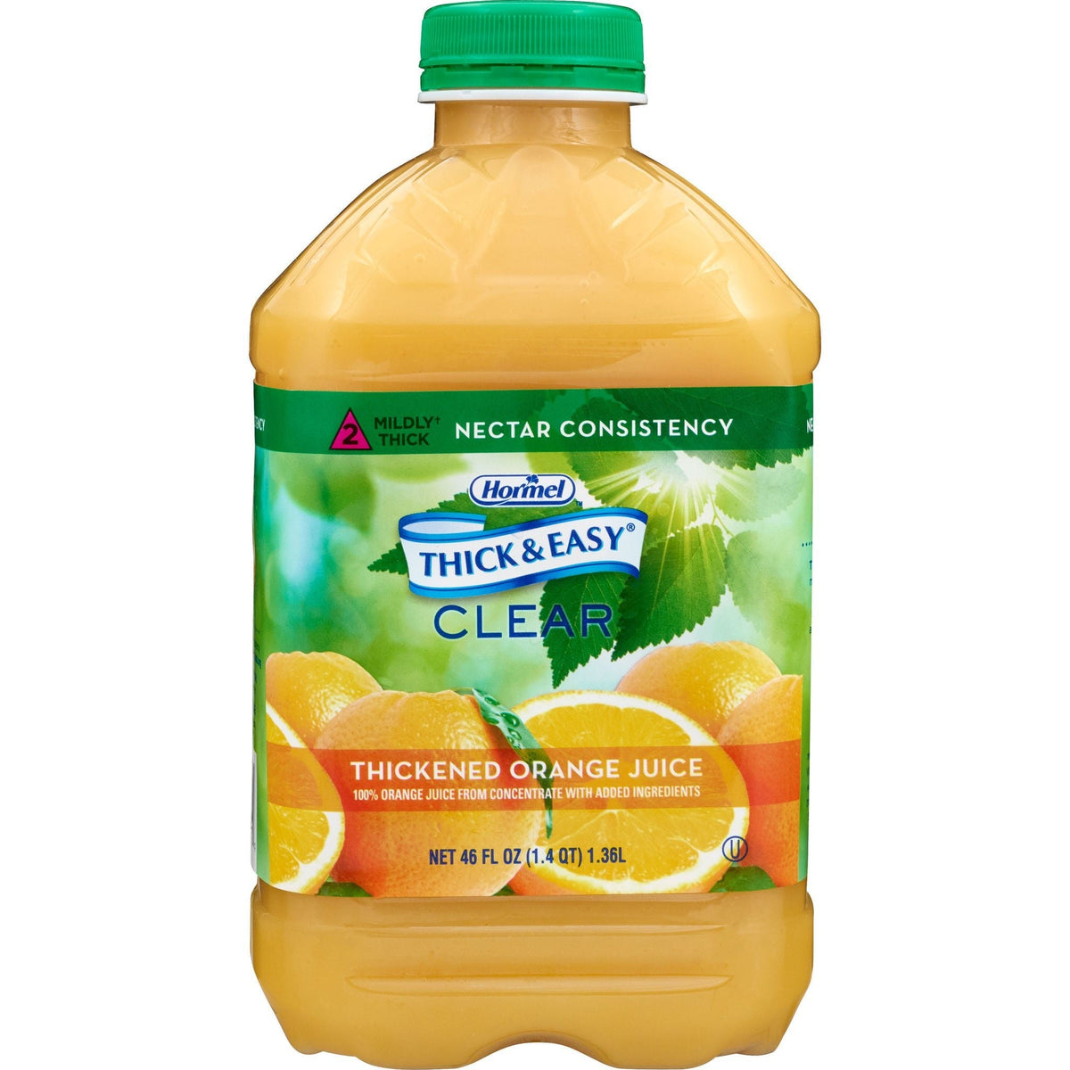 Thick-It Thick & Easy Thickened Orange Juice, IDDSI Level 2 Mildly Thick, 46 oz - 42161 - LL Medico