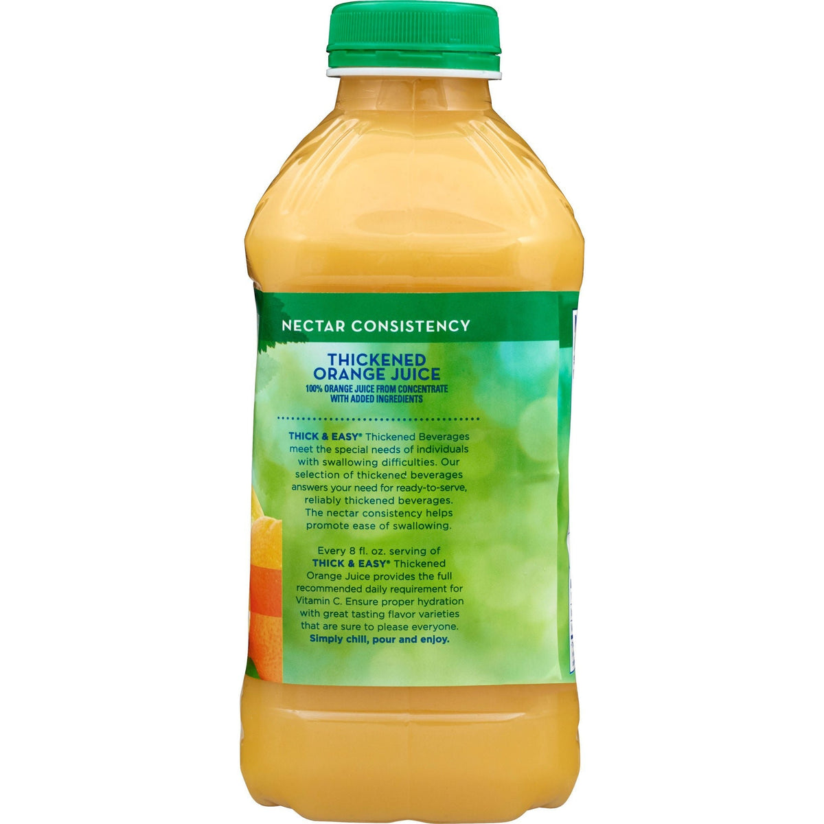 Thick-It Thick & Easy Thickened Orange Juice, IDDSI Level 2 Mildly Thick, 46 oz - 42161 - LL Medico