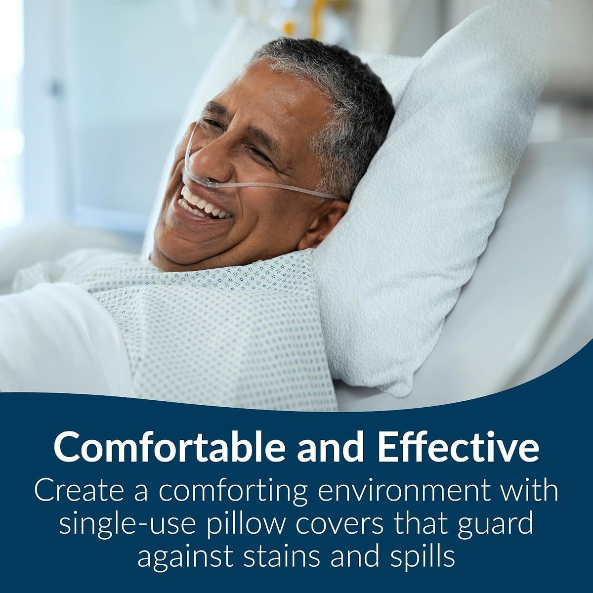 TIDI Disposable Pillowcase, White, 21" x 30" - 919365-Case - LL Medico