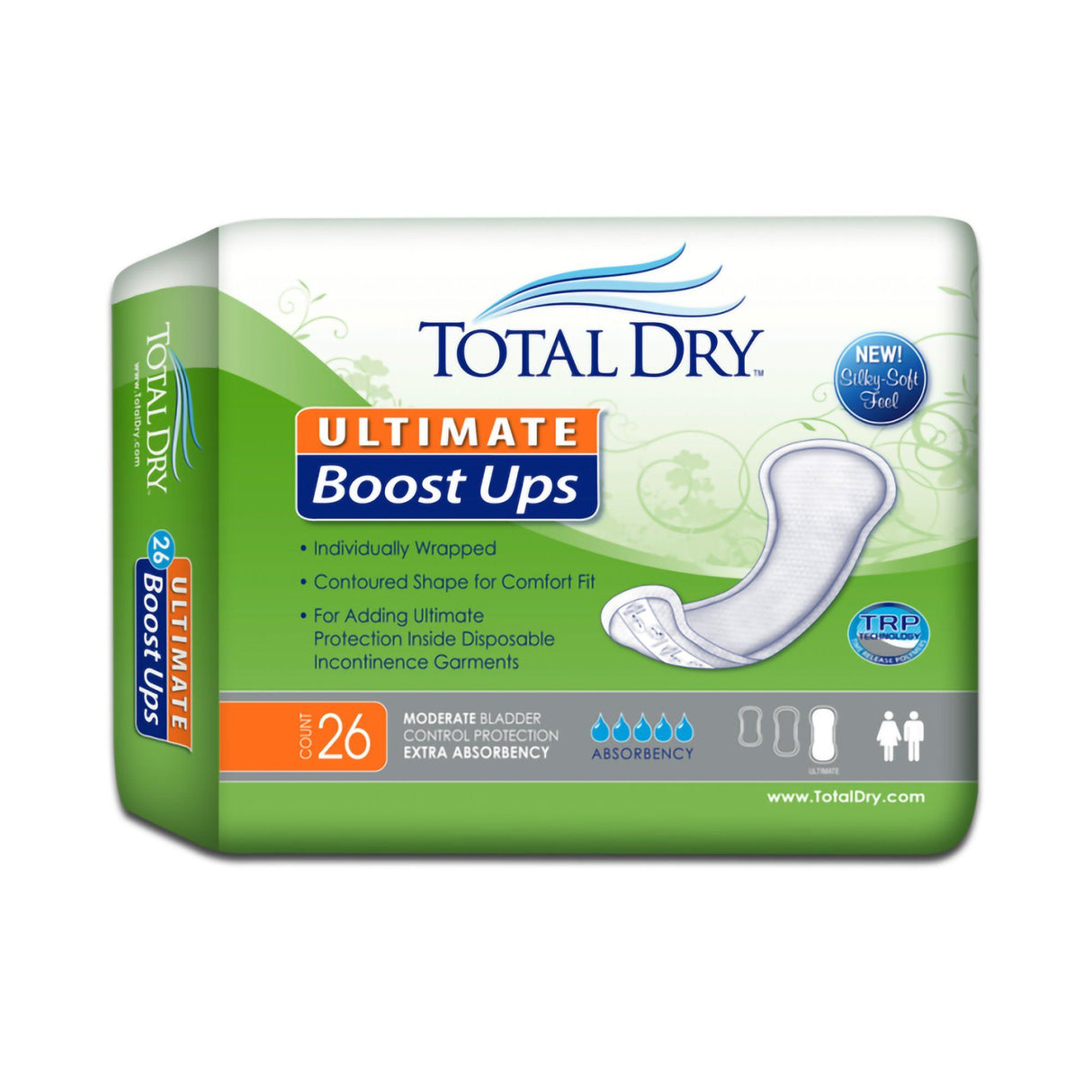 TotalDry Ultimate Boost Ups Booster Pads - SP1599-Pack - LL Medico