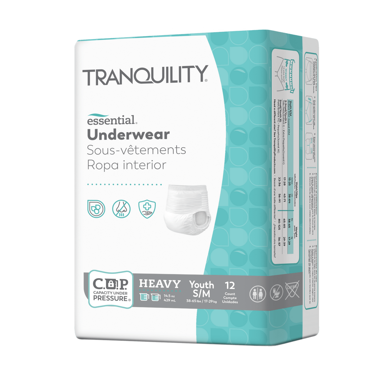 Tranquility Essential Pull On Underwear, Heavy - 2602-Pack - LL Medico