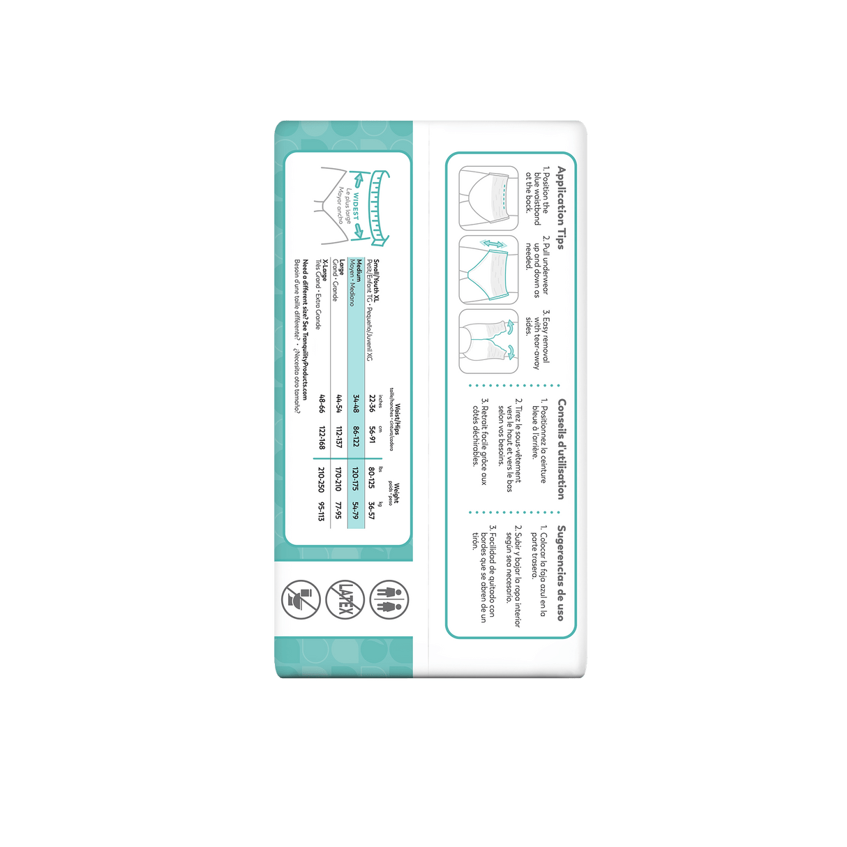 Tranquility Essential Pull On Underwear, Moderate - 2974-Pack - LL Medico