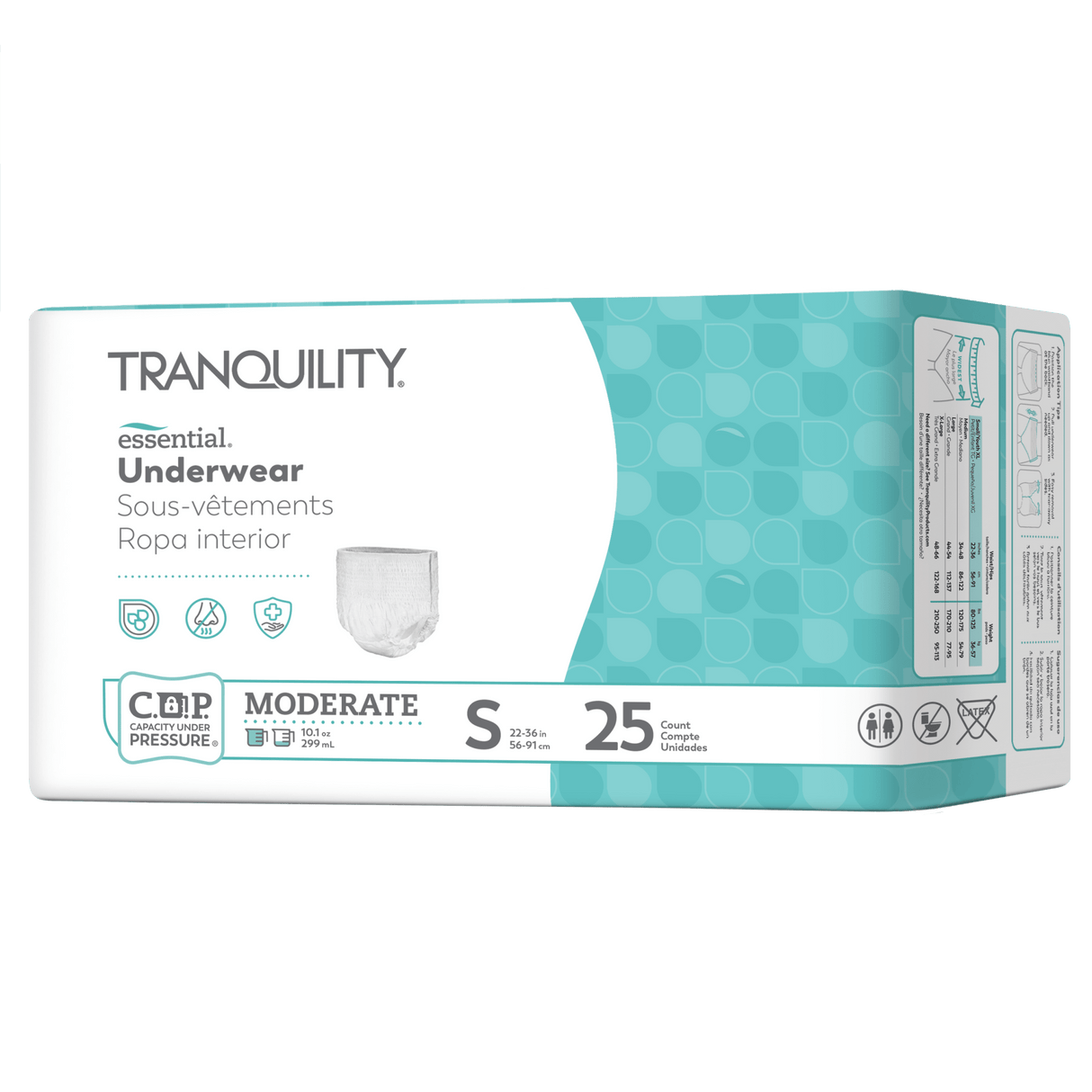 Tranquility Essential Pull On Underwear, Moderate - 2974-Pack - LL Medico