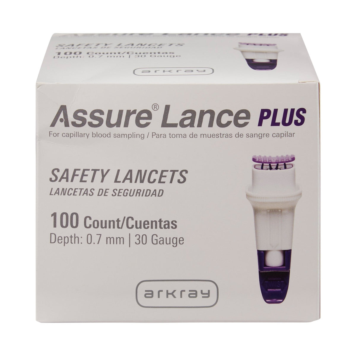 Trividia Health TRUEplus Twist Top Lancets, 28 Gauge, 100 Count - 743500-Box - LL Medico