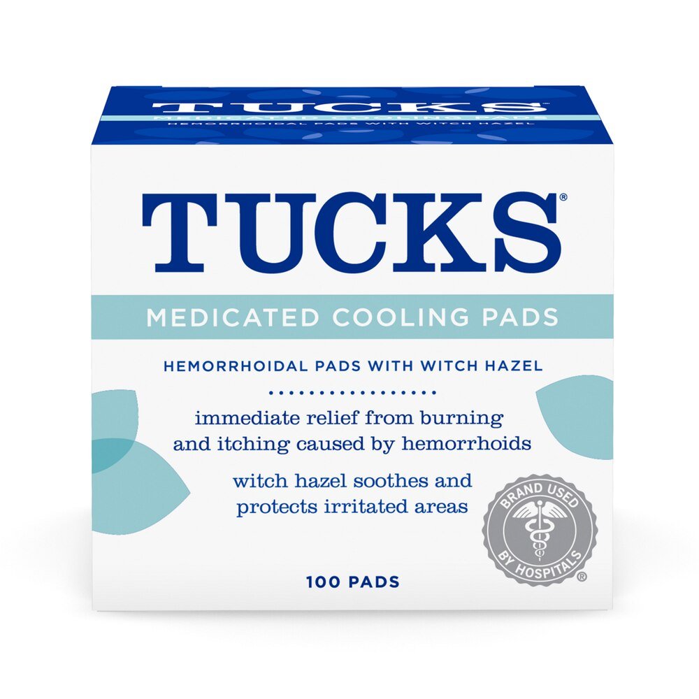 TUCKS Medicated Cooling Pads for Hemorrhoid Relief - 4138800732 - LL Medico