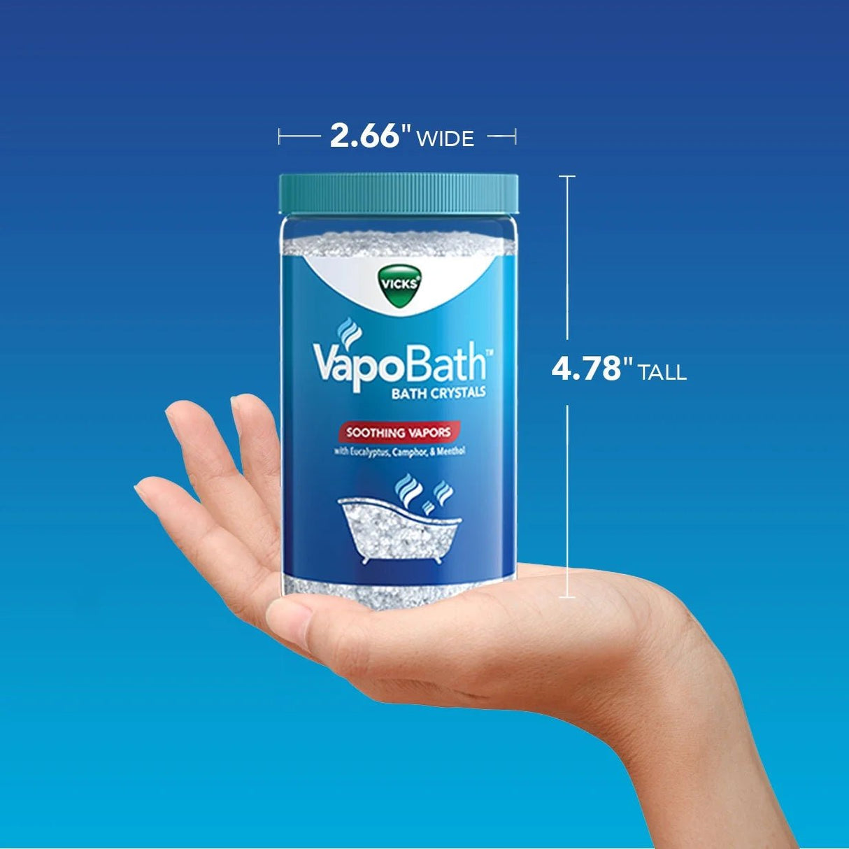 Vicks VapoBath Bath Crystals Soothing Vapors - 32390004137 - LL Medico