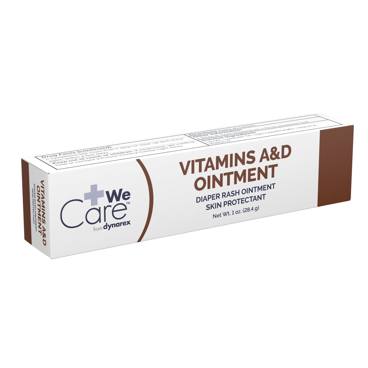 We Care from Dynarex Vitamin A&D Ointment, 1 oz Tube - 1152-Single - LL Medico