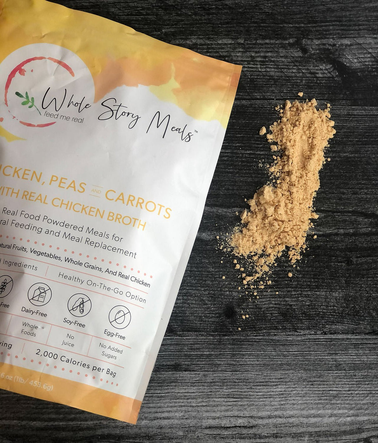 Whole Story Meals Chicken, Peas and Carrots Flavor - 7124-Single - LL Medico