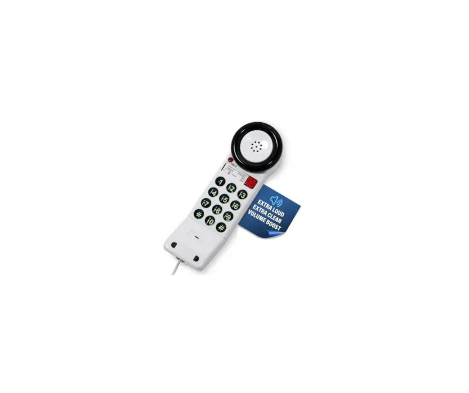 Med-Pat XL88Q Extra-Loud One-Piece Phone | Visual Ring & HAC