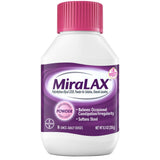 MiraLAX Laxative Powder, Polyethylene Glycol 3350, Gentle Constipation Relief - 8.3 oz - LL Medico